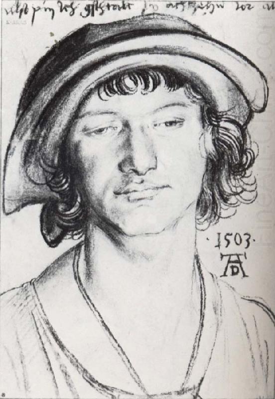 Young man with a cap, Albrecht Durer